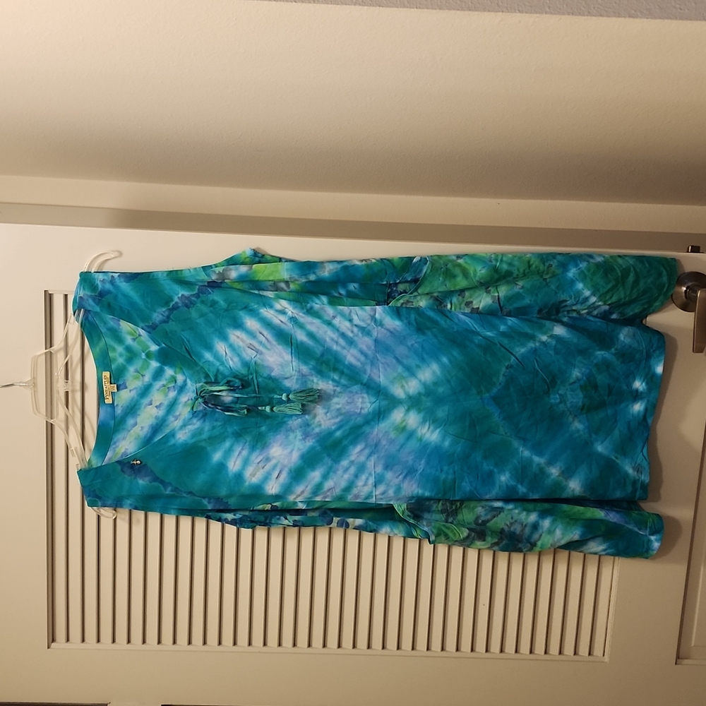 Pineapples Hawaiian Tunic / Mini Dress